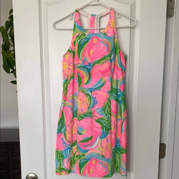 LILLY PULITZER floral shift dress - Picture 1 of 13